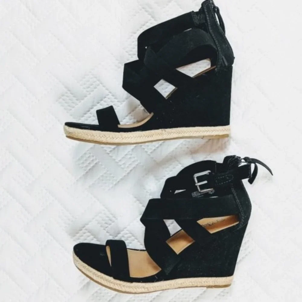 Platform Espadrille Sandals - Picture 2 of 7